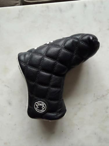 Ping Black Quilted Blade Putter Headcover NEW