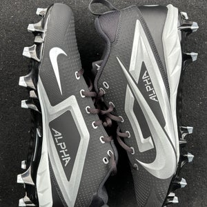Nike Alpha Menace Varsity 4 Oregon Player PE Football Cleats, Men's Size 11.5
