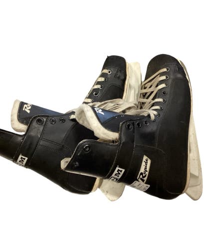 Black CCM Rapide 101 Hockey Skates Regular Width Pro Stock 11 (Used)