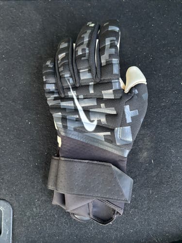Nike Phantom Elite Pro Goalkeeper Gloves Black Geometric DM4007-010, Size 10