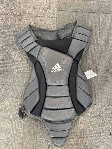 Used Adidas Captains Chest Protector Catchers Chest Protector Grey Intermed 11614-s000238006