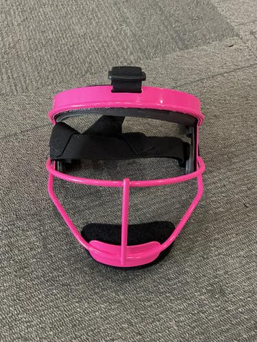 Used Rip-it Defense Youth Softball Mask Bb Sb Fielders Mask Pink One Size 11614-s000237996