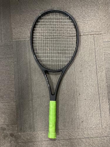 Used Wilson Pro Staff 97ls Adult Tennis Racquet Black 4 1 4" 11614-s000237966