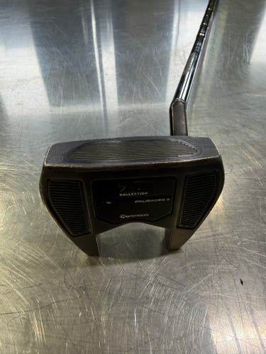 Men's TaylorMade Mallet TP Black Palisades 3 Right Handed Putter Steel Shaft 34.5" (Used)