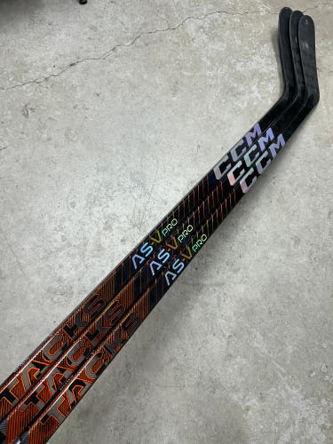 3 PACK 95 Flex P29 Senior CCM Tacks ASV Pro Left Hand Hockey Stick Pro Stock (New)
