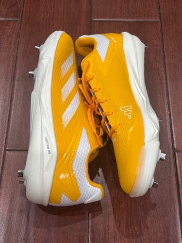 Adidas Adizero Electric BS Yellow Metal Baseball Cleats ID0947, Men’s Size 13