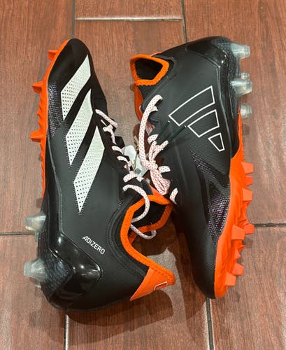 Adidas Adizero Electric Miami Hurricanes PE Football Cleats JQ6515, Men's 14