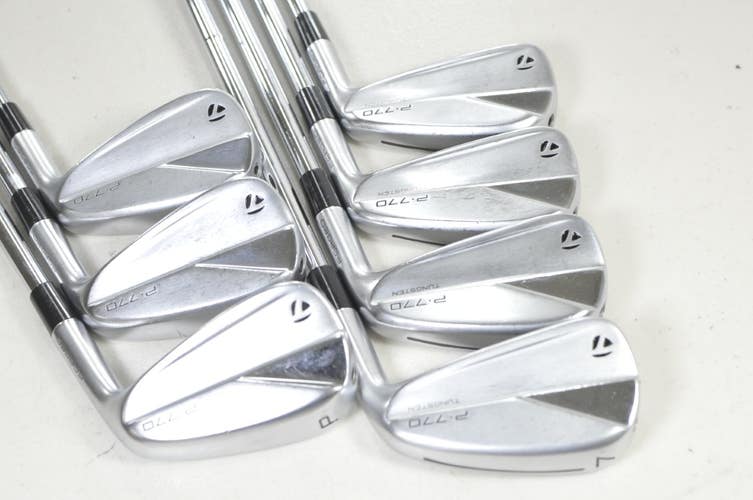 TaylorMade P770 2023 4-PW Iron Set X-Stiff Flex Right DG X100 Steel # 219820