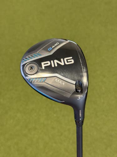 Ping G440 Max 15* 3 Fairway Wood Regular Flex Alta CB 65g RH Graphite