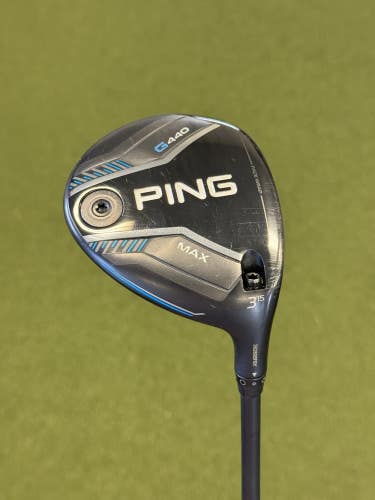 Ping G440 Max 15* 3 Fairway Wood Regular Flex Alta CB 65g RH Graphite JUMBO GRIP