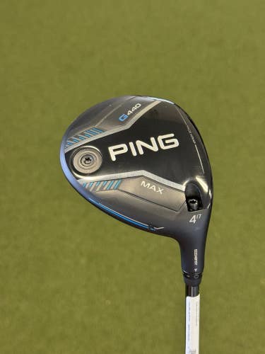 Ping G440 Max 17* 4 Fairway Wood Stiff Flex Ping Tour 2.0 75 S Stiff RH Minty