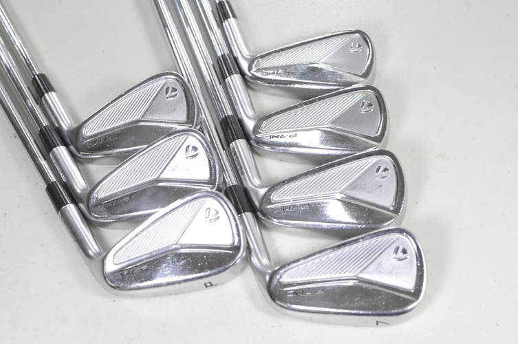 TaylorMade P7MC 2023 4-PW Iron Set Stiff Flex Right Steel +1"  # 209838