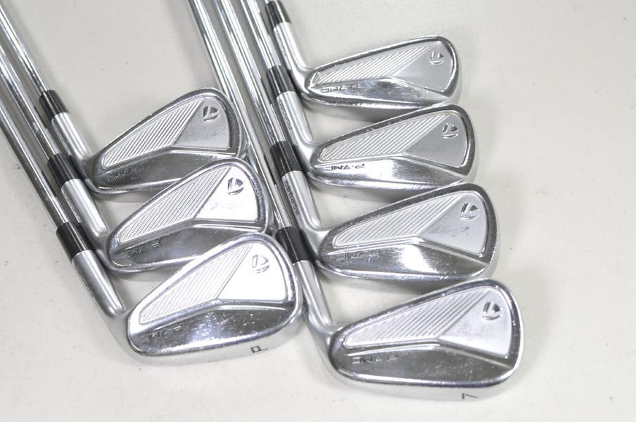 TaylorMade P7MC 2023 4-PW Iron Set Stiff Flex Right Steel +1 