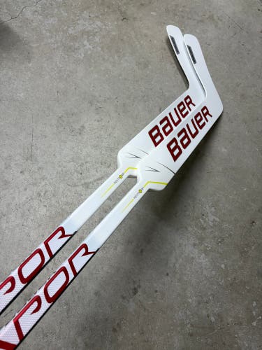 2 PACK Left Hand 26” Bauer Hyperlite Goalie Stick NHL (New)