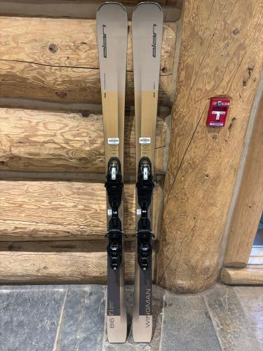 2026 Elan Wingman TI Skis With Integrated Elan EMX 12 Bindings 168