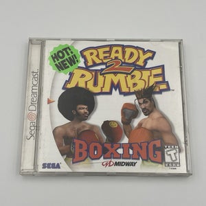 Ready 2 Rumble Boxing (Sega Dreamcast, 1999) Complete CIB W/ Manual