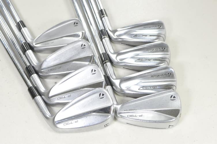 TaylorMade P790 2021/2017 4-PW,AW Iron Set Stiff Flex Right NS Pro Steel #219697