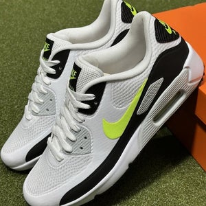 Nike Air MAX 90 G Golf Shoes White/Hot Lime HV9305 - Choose Size NEW