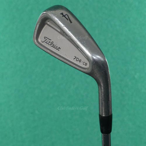 Titleist 704.CB Forged Single 4 Iron Precision Rifle FCM 6.0 Steel Stiff