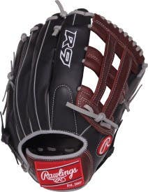 New Rawlings R9 Pro H Bb Sb First Base Lh Throw 11614-r9-pro-h