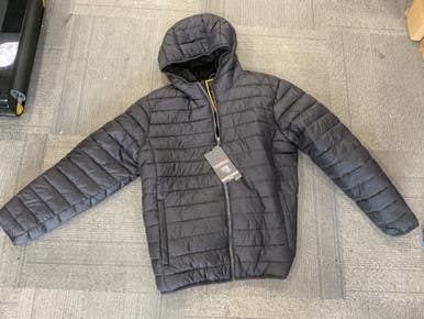 Used Hawk And Co Sherpa Outerwear Heavy Jacket M Black Xl 11614-s000228352