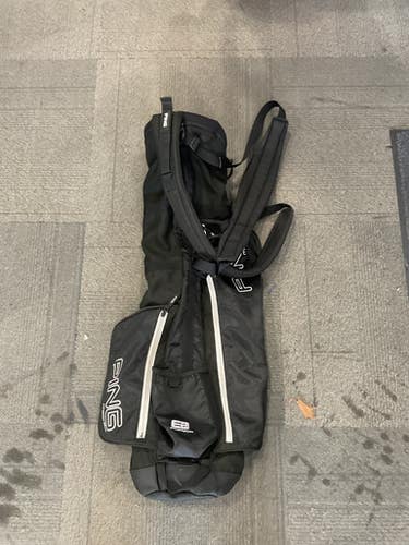 Used Ping Moonlite Mens Cart Bag Black 11614-s000229135