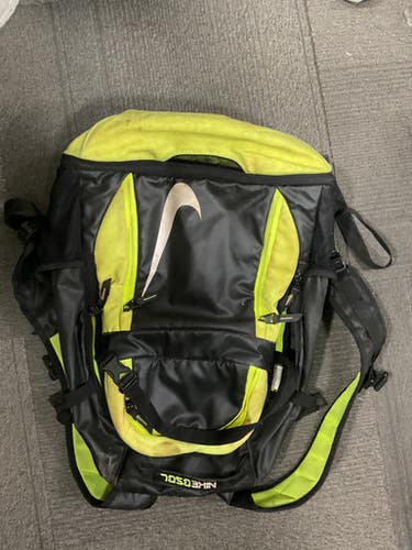 Used Nike Bsbl Backpack Bb Sb Player Backpack Yellow 11614-s000231108