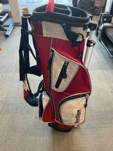 Used Tour Edge Jr. Bag Jr Stand Bag Red And White 11614-s000235093