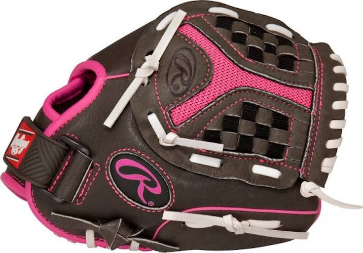 New Rawlings Sure Catch Rh Throw Fastpitch Gloves 11602-sure-catch