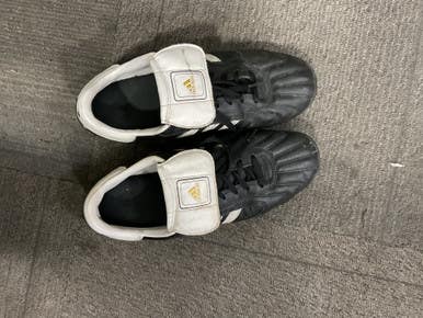 Used Adidas Soccer Turf Shoes Black Senior 6.5 11614-s000230448