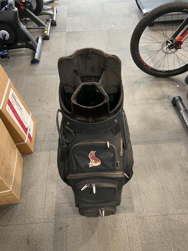 Used Ping Fox Cart Bag Mens Cart Bag Black 11614-s000230430