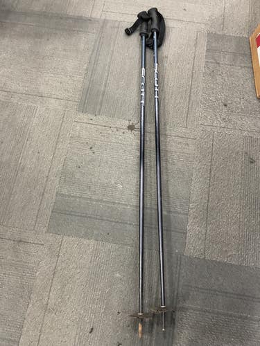 Used Scott Classic Boys Dh Ski Pole Black 130 Cm 52 In 11614-s000230498