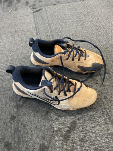 Used Nike Trout Bb Sb Cleats White Senior 6 11614-s000230464