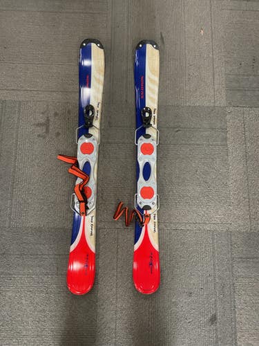 Used Salomon Snow Blade 96cm Mens Dh Ski Binding Royal Blue 220 Cm 11614-s000232811