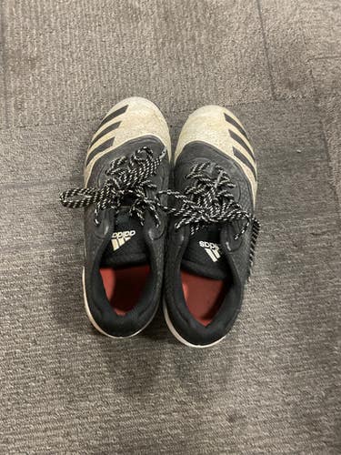 Used Adidas Adidas Baseball Cleats Bb Sb Cleats Black Senior 5 11614-s000233515