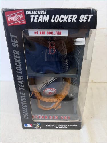 Brand New Rawlings BOSTON RED SOX  Collectible Team Locker Set MLB