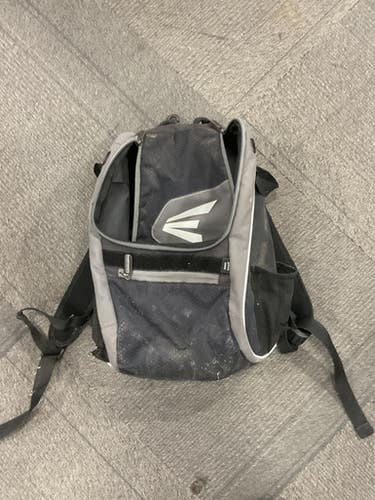 Used Easton 2 Bat Backpack Bb Sb Player Backpack Black 11614-s000227475