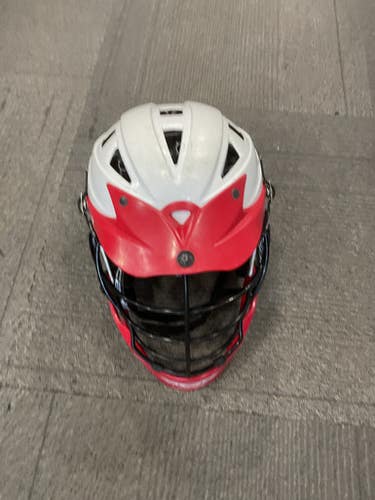 Used Cascade Cpx-r Lacrosse Helmet Red One Size 11614-s000227807