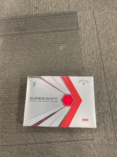 Used Callaway Supersoft Red 12 Pack - Golf Balls 11614-s000229969