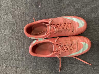 Used Nike Soccer Indoor Shoes Pink Senior 8.5 11614-s000226935