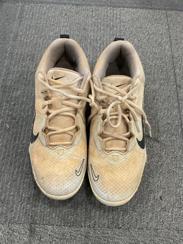 Used Nike Trout Bb Sb Cleats White Senior 7 11614-s000227354