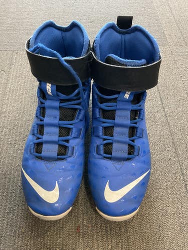 Used Nike Force Adult Fb Cleats Royal Blue Senior 11.5 11614-s000231894