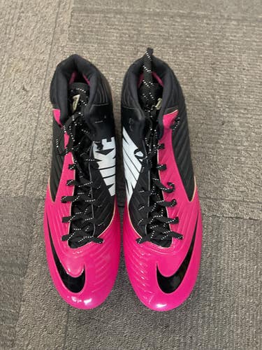 Used Nike Vapor Speed Adult Fb Cleats Pink Senior 13.5 11614-s000232225