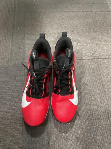 Used Nike Alpha Bb Sb Cleats Red Senior 11 11614-s000234249