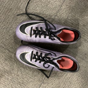 Used Nike Fastflex Lax Cleats Boys Black Junior 04.5 11614-s000235388
