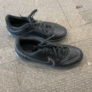 Used Nike Soccer Indoor Shoes Black Senior 5.5 11614-s000236416