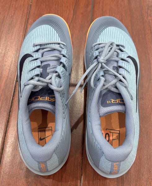 Nike Zoom Vapor 12 CLY Ashen Slate Obsidian Sneakers HQ6026  display picture 1