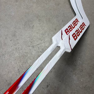 2 PACK Left Hand 25” Bauer Flylite Goalie Stick NHL Prostock (New)