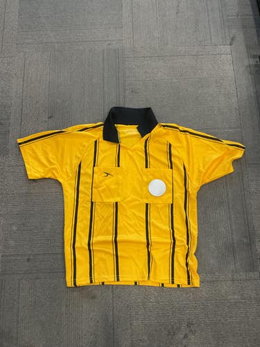 Used Score Soccer Referee Jersey Soccer Top Adt Yellow Md 11614-s000226868
