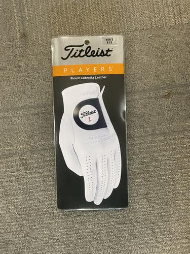 Used Titleist Mens Golf Glove White Xl 11614-s000229580